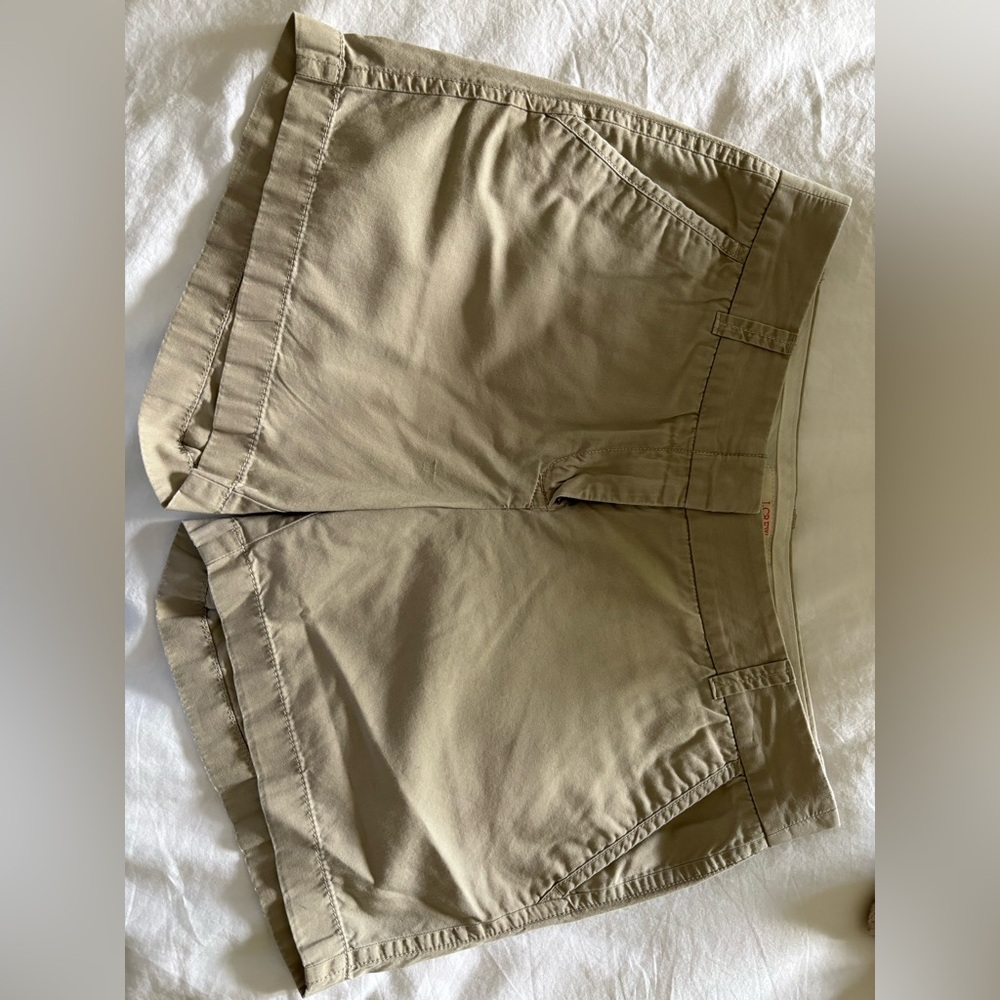 J Crew Khaki Chino Shorts